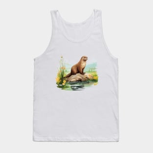 River Otter Tank Top